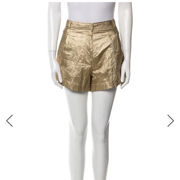 Philosophy di Lorenzo Serafini Pants - Philosophy di Lorenzo Serafini Gold Women's Shorts